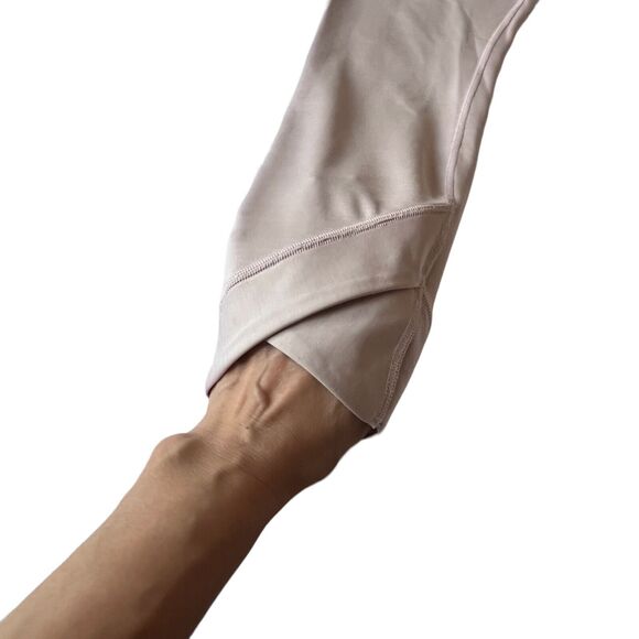 Nike Womens Yoga Wrap High Waist Leggings cj4215-516 Plum Chalk Barely Rose L - Picture 6 of 16